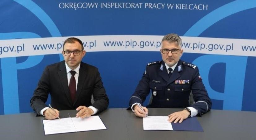 Aktualizacja warunków współpracy Policji i Państwowej Inspekcji Pracy na szczeblu terenowym