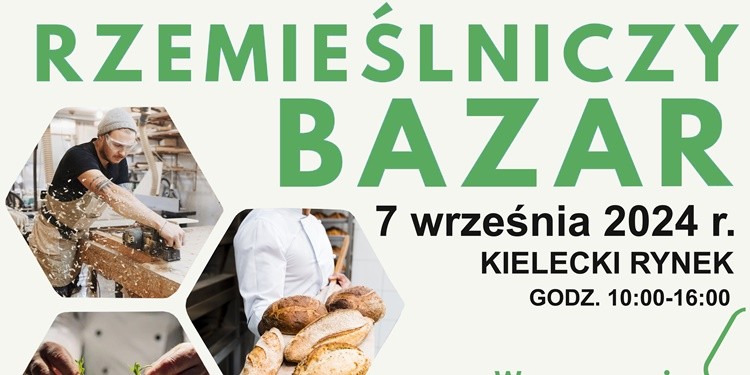 Rzemieślniczy Bazar na kieleckim Rynku