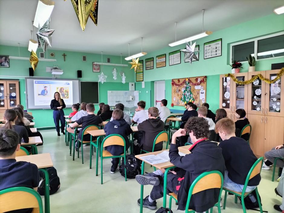 Dzień Doradztwa Zawodowego w szkole Podstawowej w Daleszycach