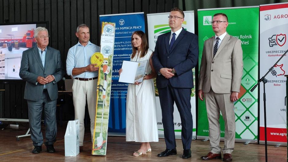 Wręczenie nagród w konkursie „Bezpieczne Gospodarstwo Rolne”
