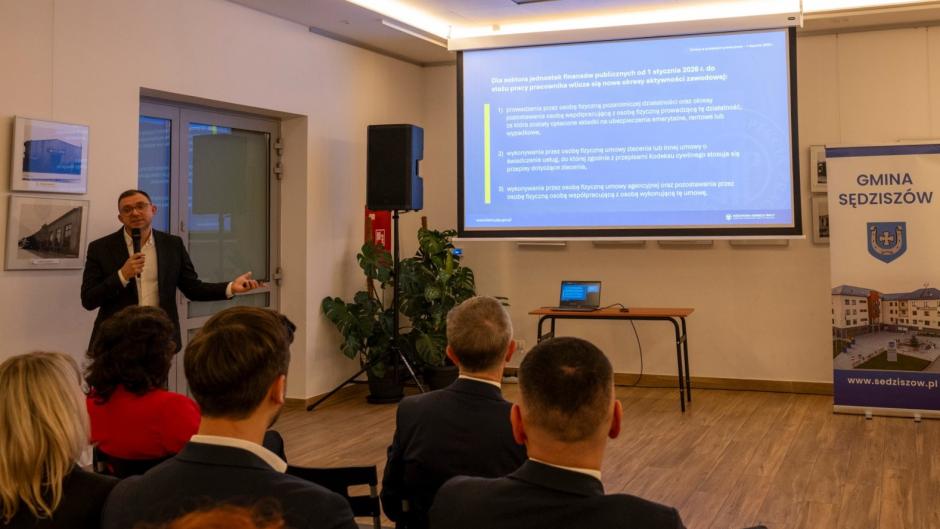 Konferencja dla przedsiębiorców z terenu gminy Sędziszów