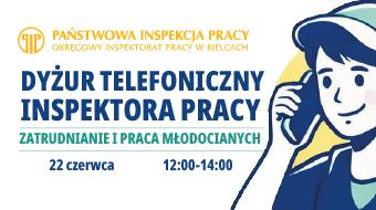 Dyżur telefoniczny inspektora pracy – zatrudnianie pracowników młodocianych