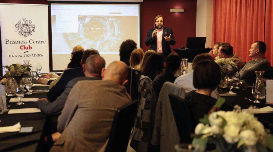 Główny Inspektor Pracy na spotkaniu Loży Świętokrzyskiej Business Centre Club