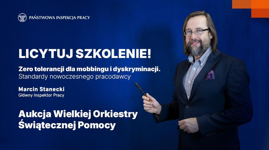 Główny Inspektor Pracy wspiera Wielką Orkiestrę Świątecznej Pomocy